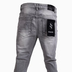 Pantalon Jean Homme Coupe Slim Déchiré