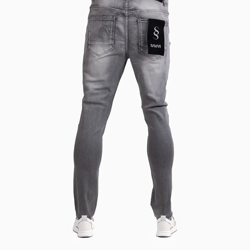 Pantalon Jean Homme Coupe Slim Déchiré