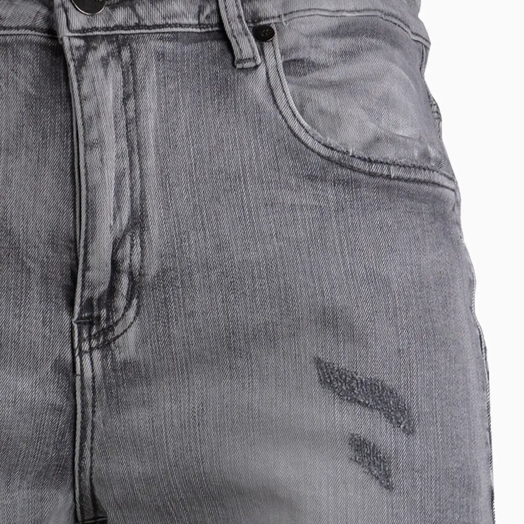 Pantalon Jean Homme Coupe Slim Déchiré