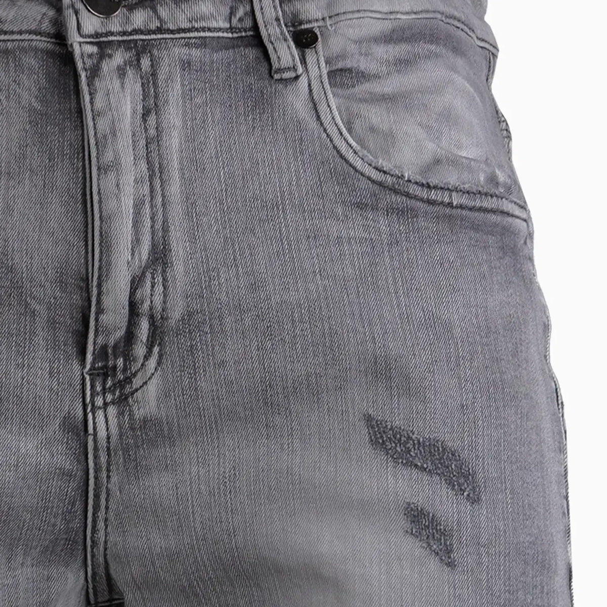 Pantalon Jean Homme Coupe Slim Déchiré
