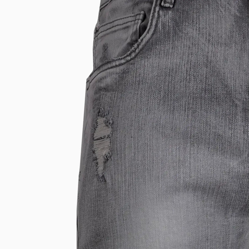 Pantalon Jean Homme Coupe Slim Déchiré