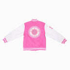 Chaqueta universitaria de lana para mujer