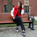 Women's Wings Wool Varsity Jacket