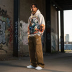 Sweat à capuche moto « Bad to the Bone » pour homme