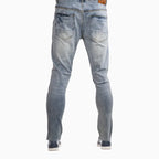 Pantalon jean slim déchiré pour homme