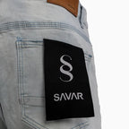 Pantalon Jean Homme Coupe Slim Déchiré