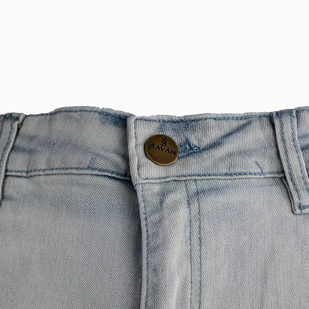 Pantalon Jean Homme Coupe Slim Déchiré