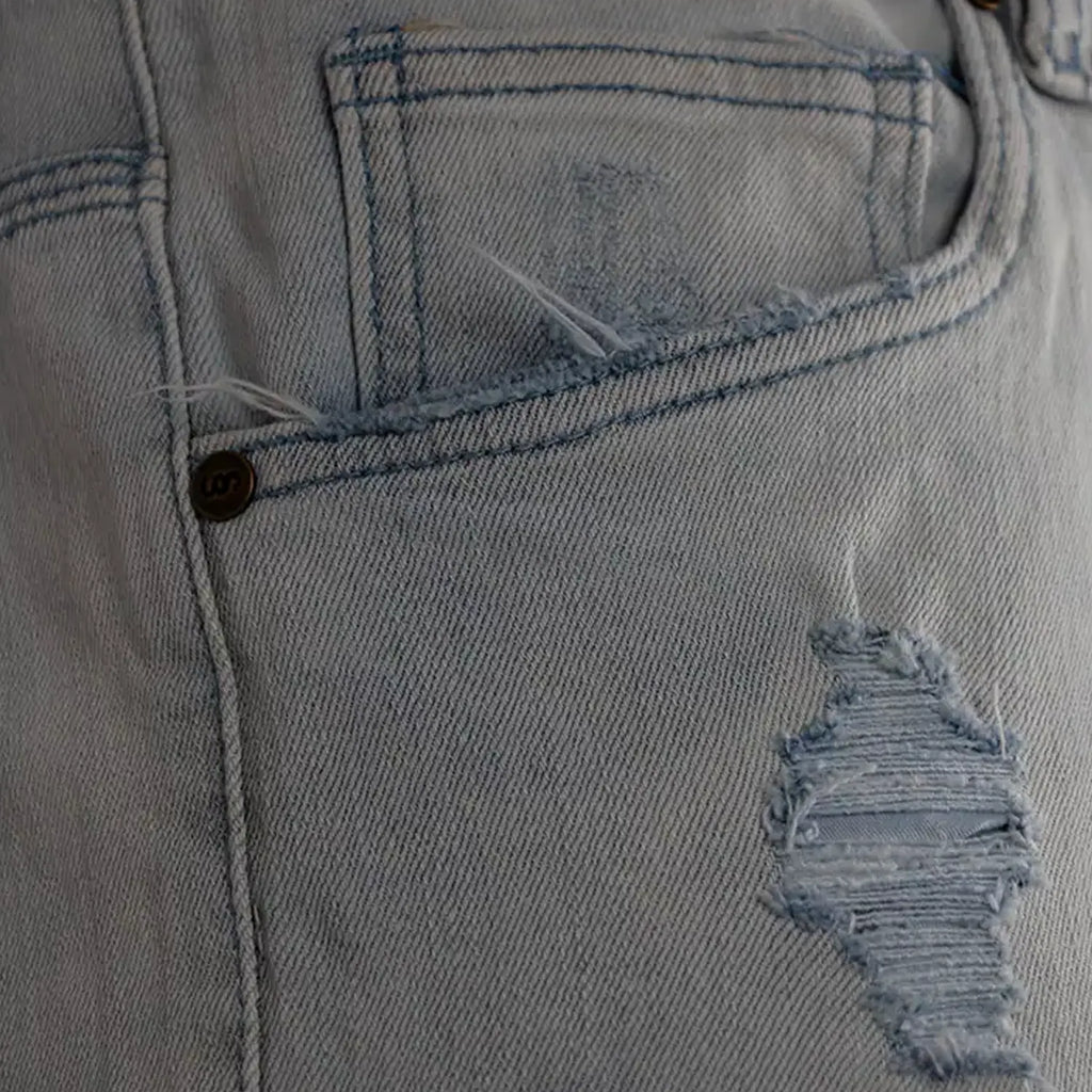 Pantalon Jean Homme Coupe Slim Déchiré