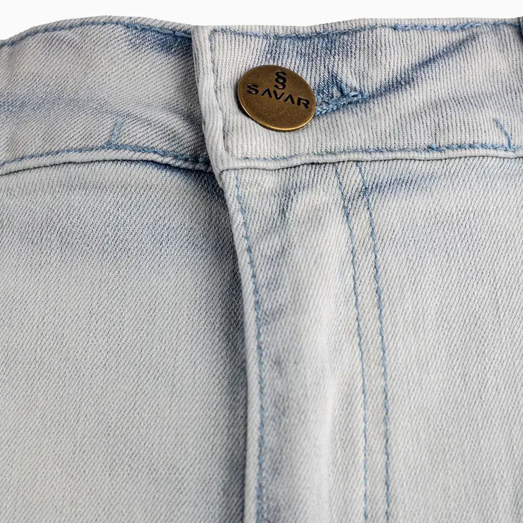 Pantalon Jean Homme Coupe Slim Déchiré