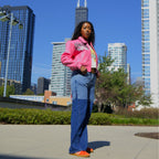 Veste en cuir Pelle-Pelle X TB Windy City pour femme