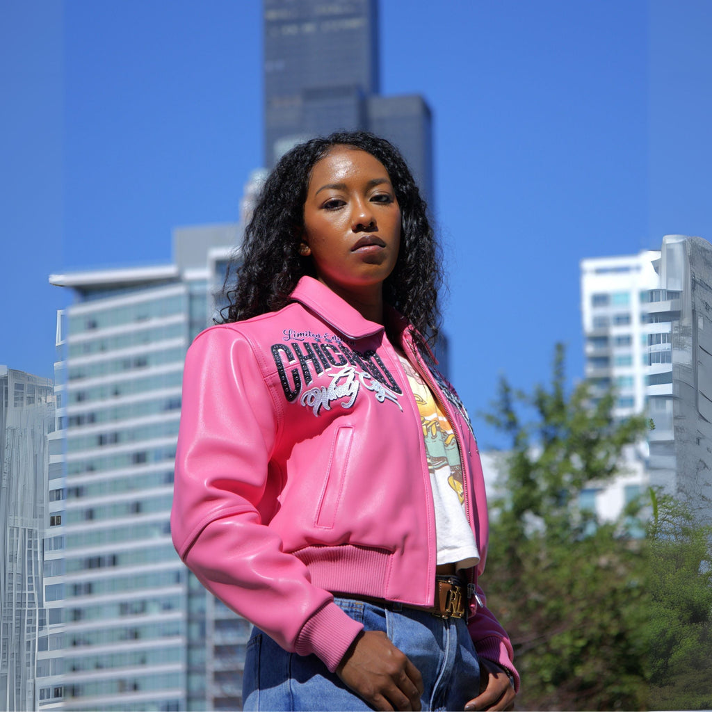 Veste en cuir Pelle-Pelle X TB Windy City pour femme