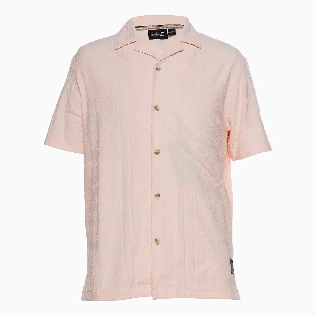 Men's Aston Bart Jacquard Knit Shirt and Shorts Outfit