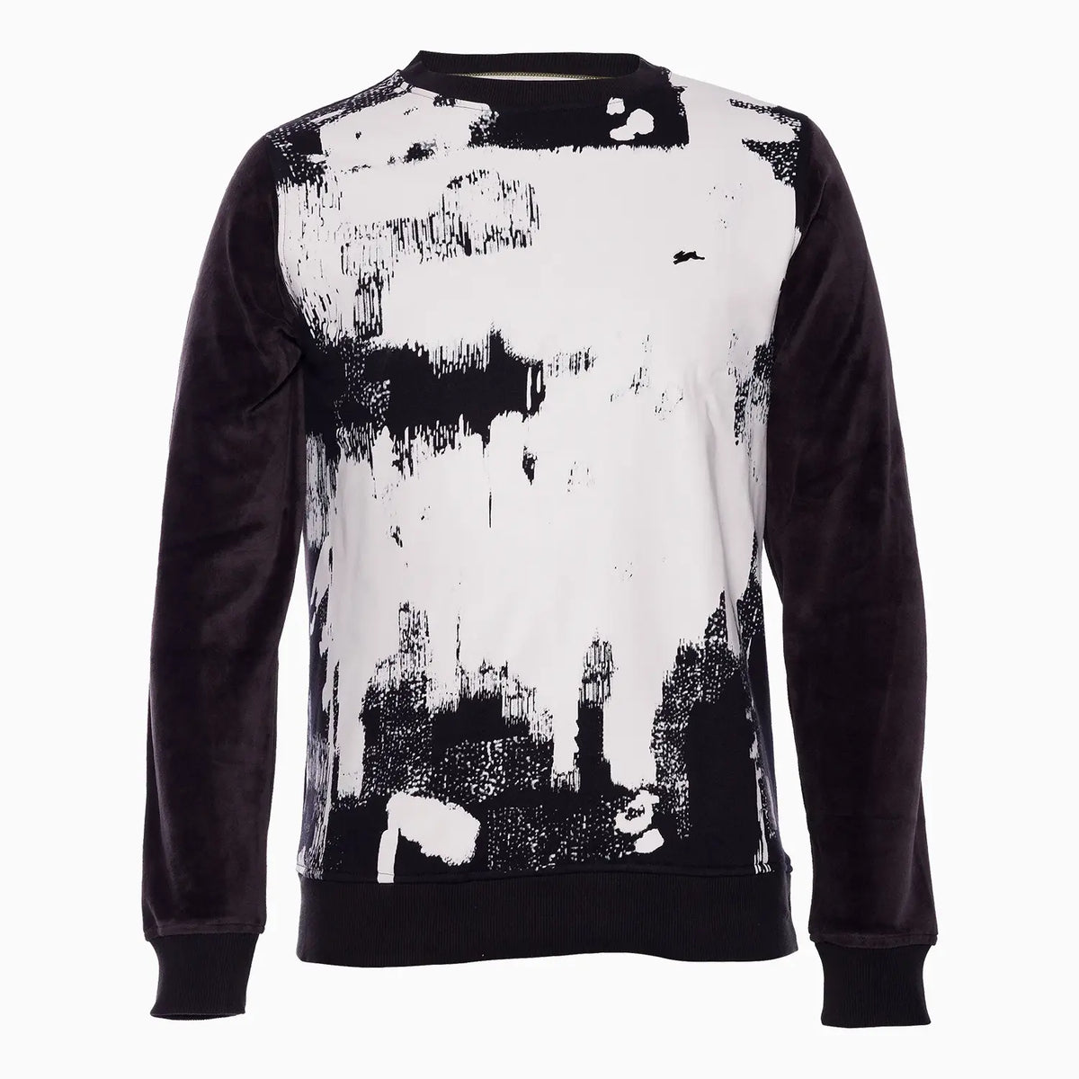 Men's Barker Graphic Print Fleece Crew Neck Sweatshirt