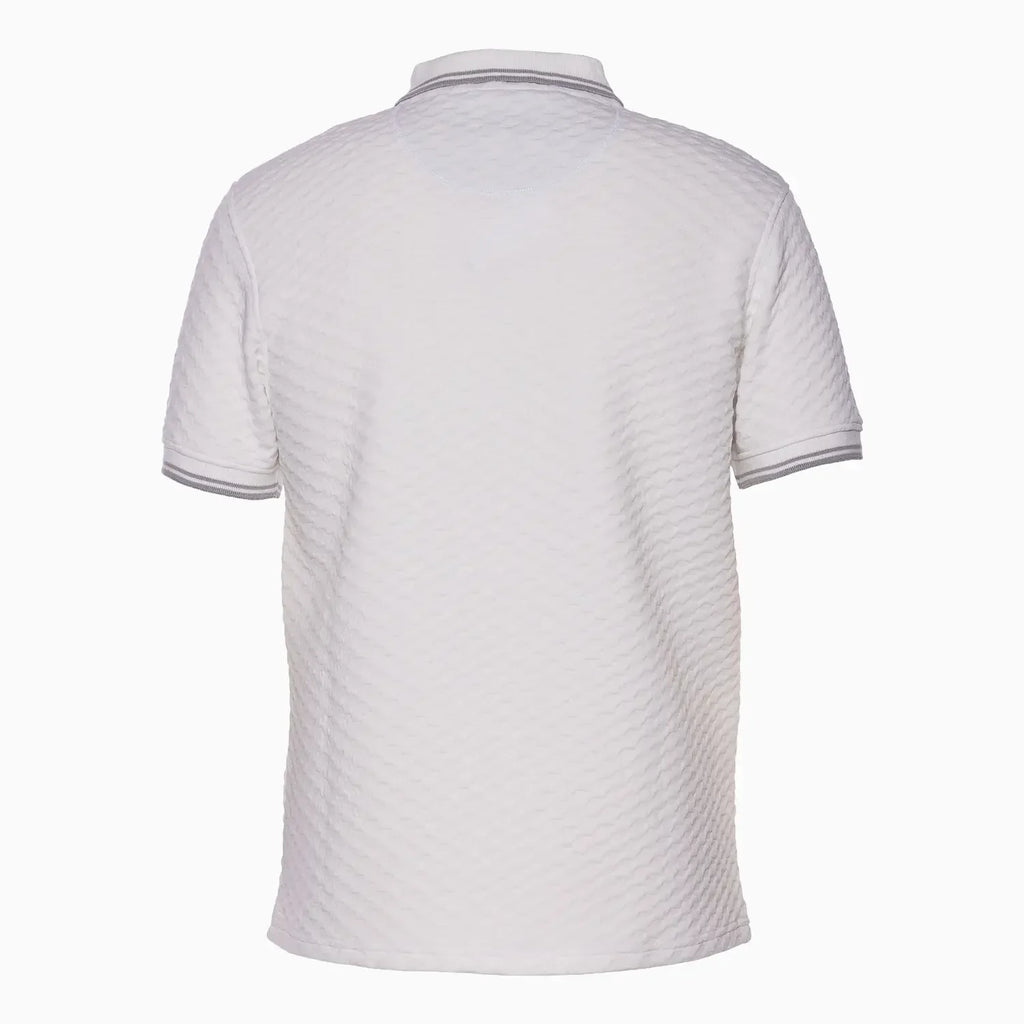 Polo en tricot jacquard Baylor pour homme