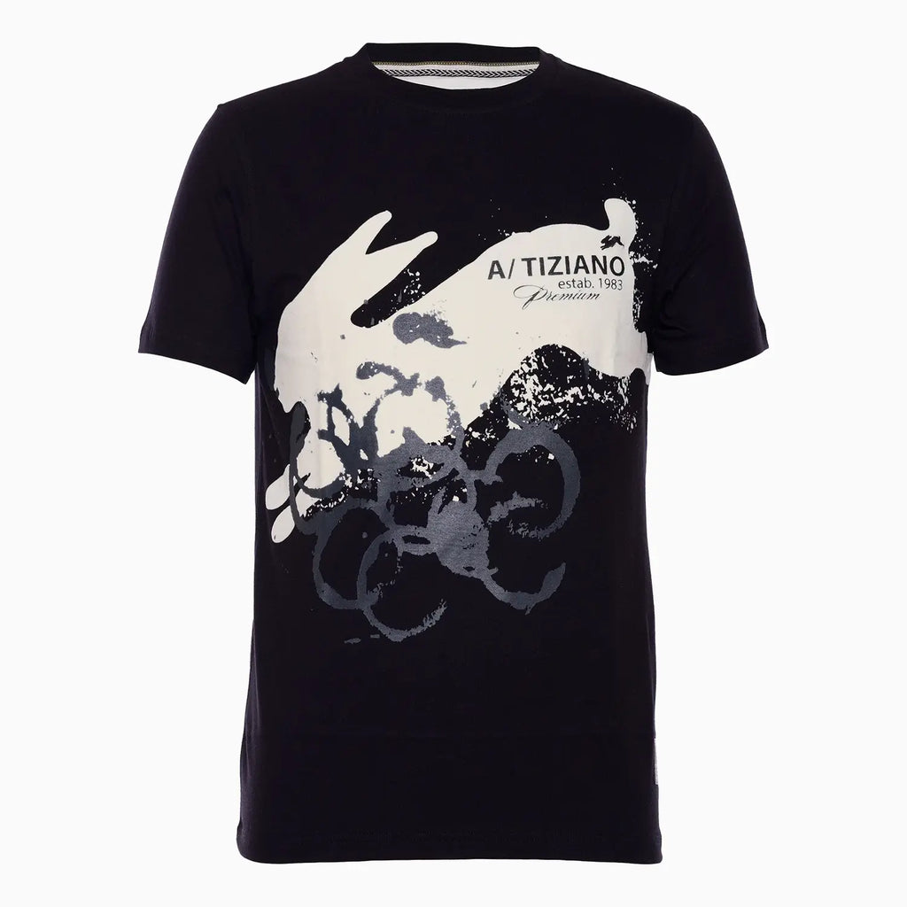 T-shirt homme à imprimé graphique Cardi