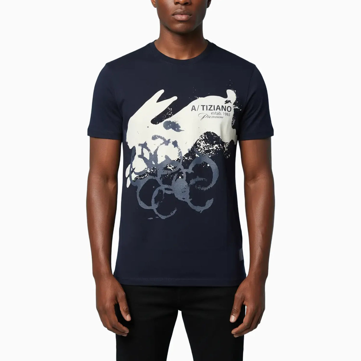 Men's Cardi Graphic Print T-Shirt