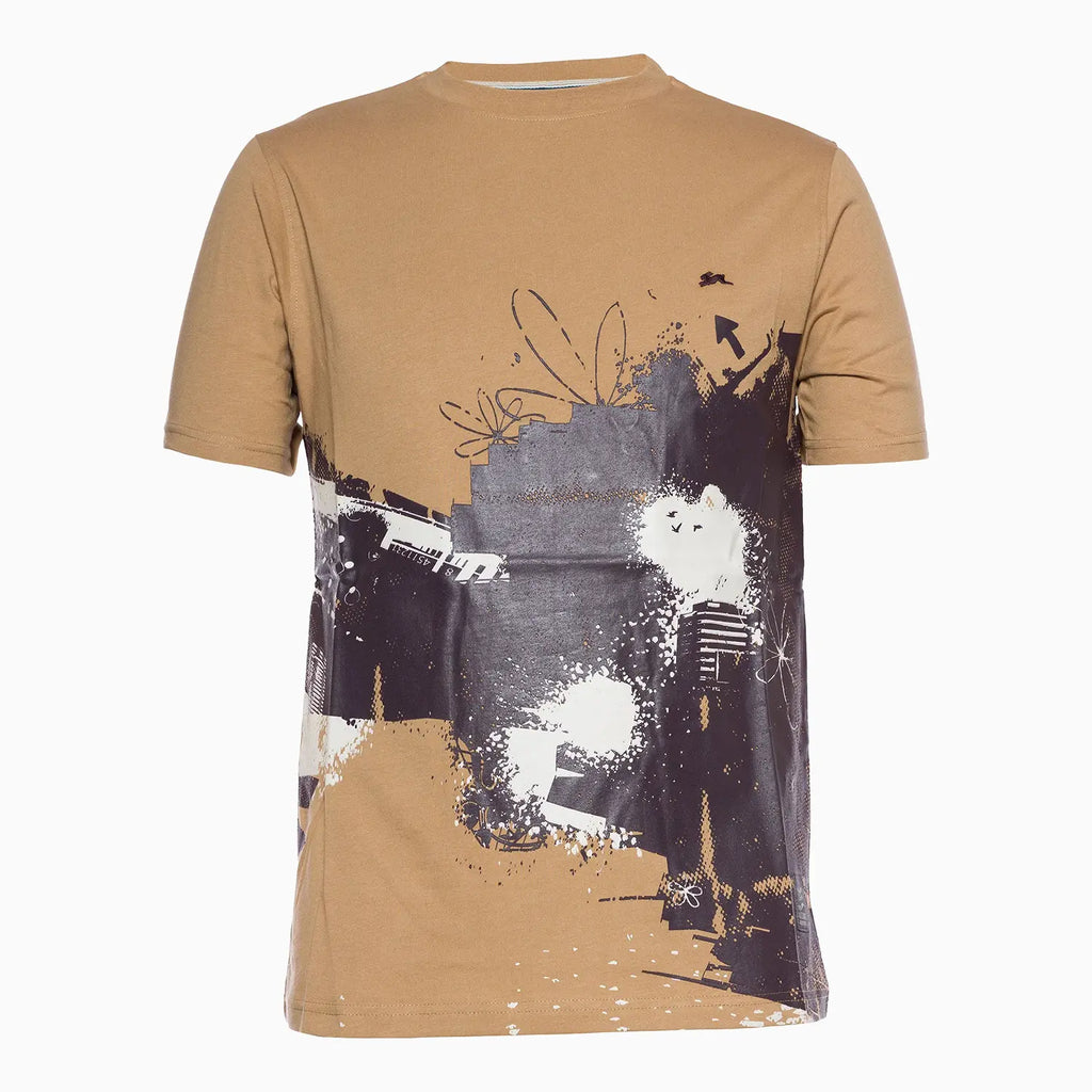 T-shirt homme imprimé Dru