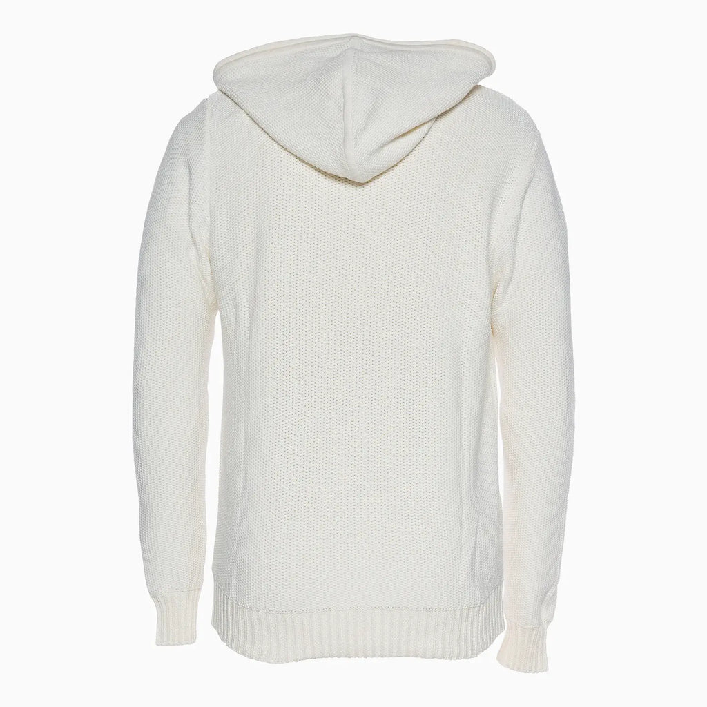 Chandail à capuchon en tricot Elijah pour homme