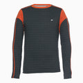 Sweat-shirt ras du cou fantaisie en maille pour homme