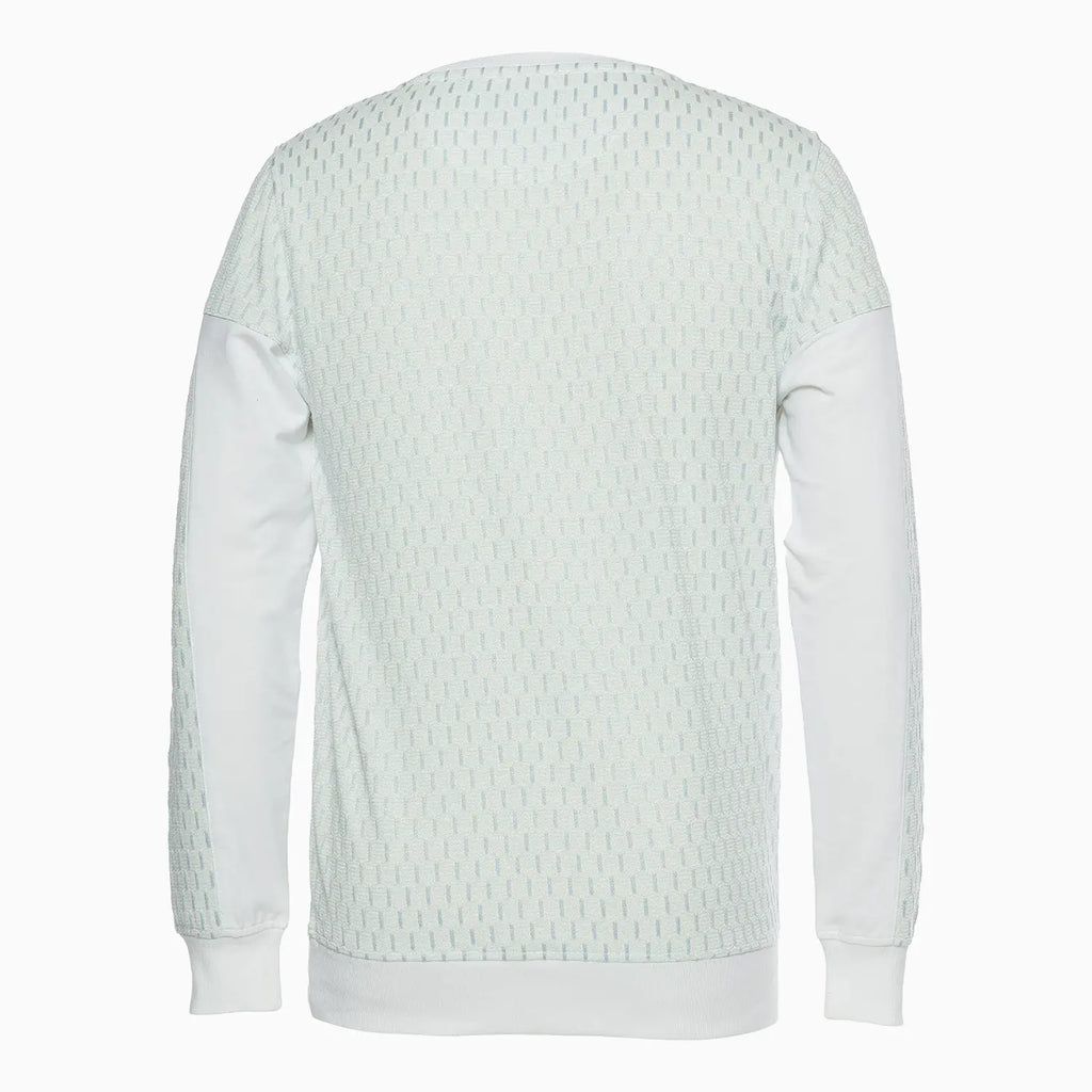 Men's Oscar Jacquard Knit Crew Neck Sweatshirt