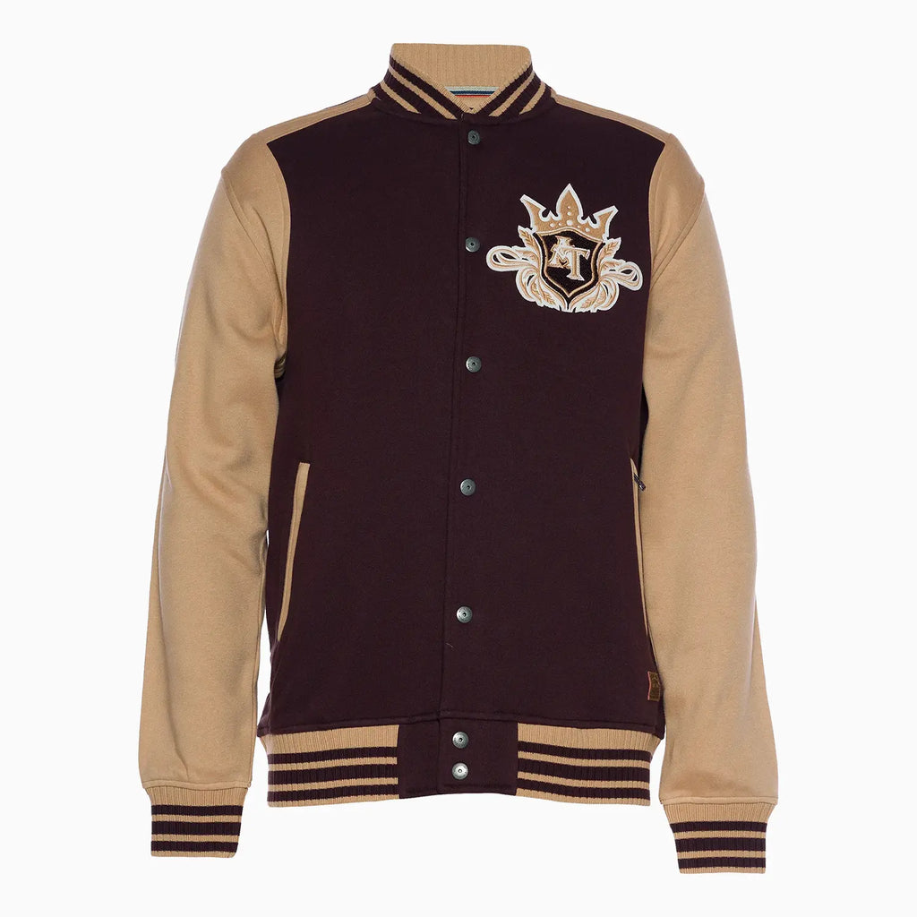 Blouson universitaire Renaldo en molleton pour homme
