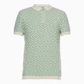 Men's Tboy Jacquard Knit Polo Shirt