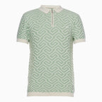 Men's Tboy Jacquard Knit Polo Shirt