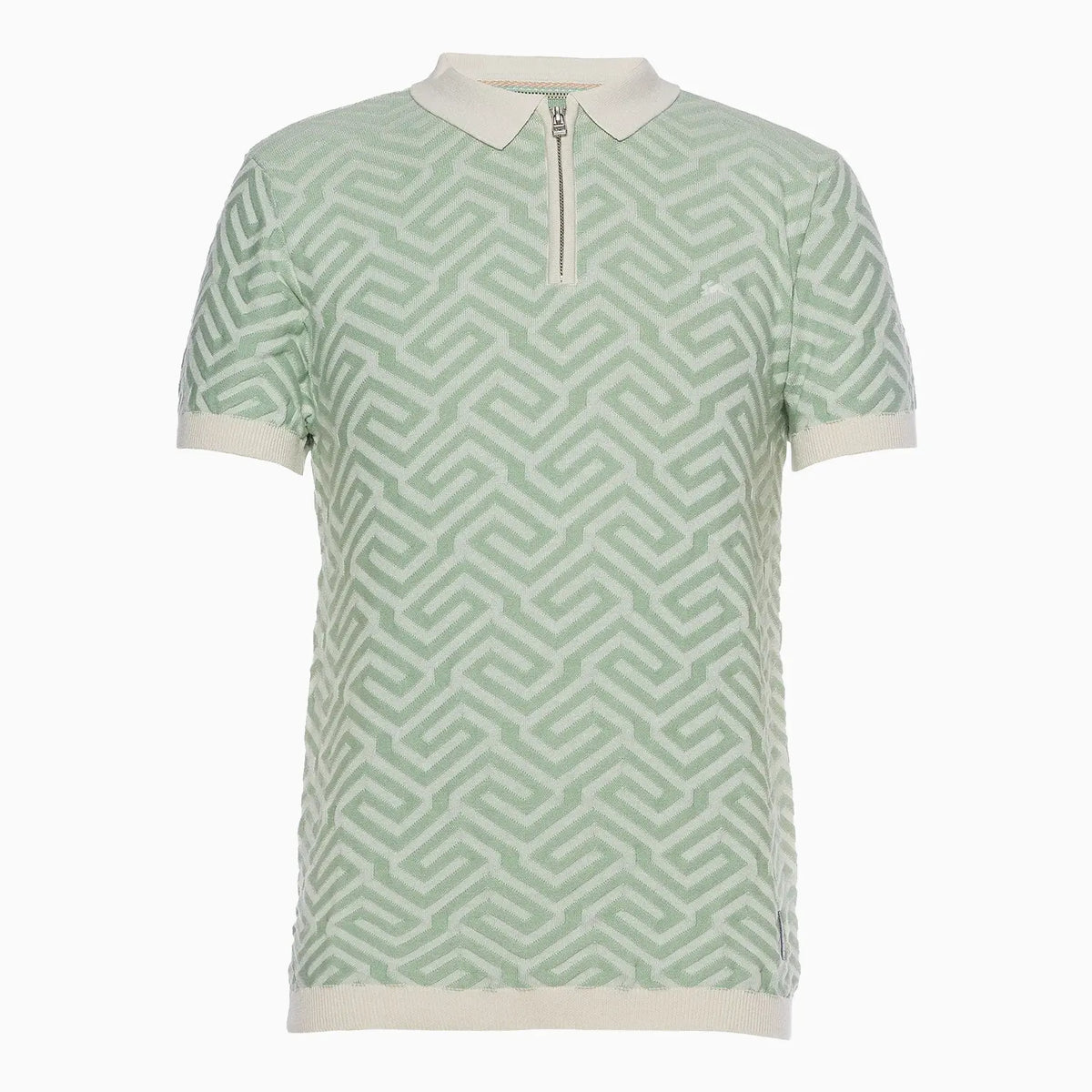 Men's Tboy Jacquard Knit Polo Shirt