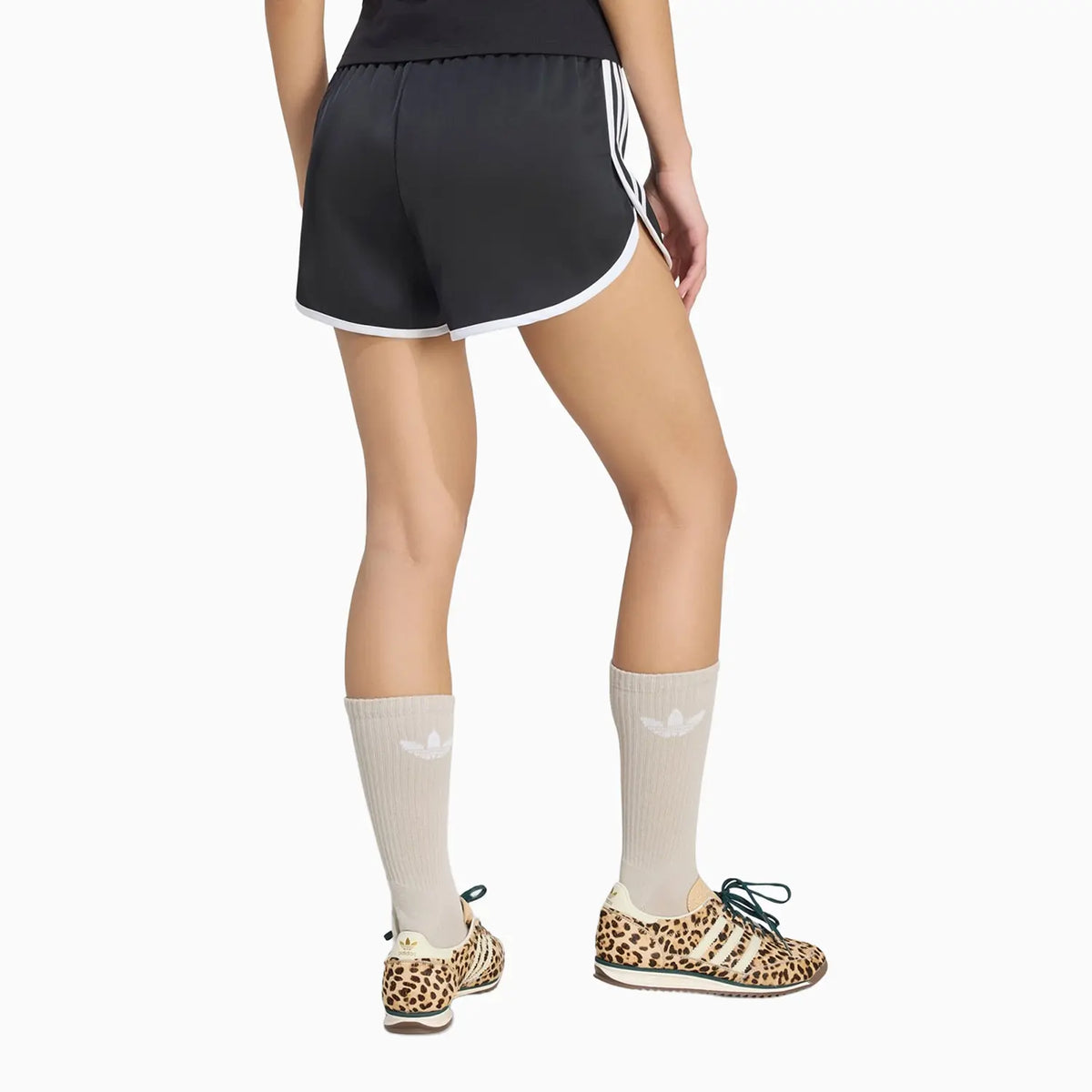 Women's 3-Stripes T-Shirt and Shorts Outfit