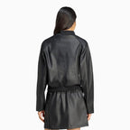 Tenue Adibreak en similicuir pour femme