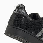 Superstar II pour femme "Rhinestone Black Silver"