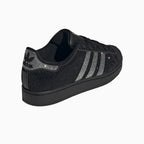 Superstar II pour femme "Rhinestone Black Silver"