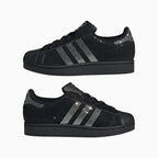 Superstar II pour femme "Rhinestone Black Silver"