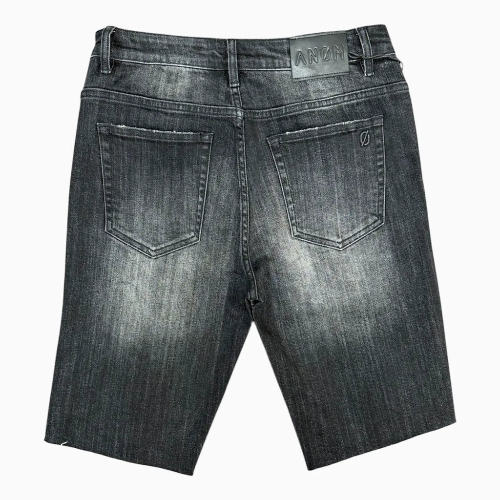Pantalones Cortos de Jean Rígido para Hombres