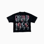 Kid's Gassed F Terry Cropped T-Shirt