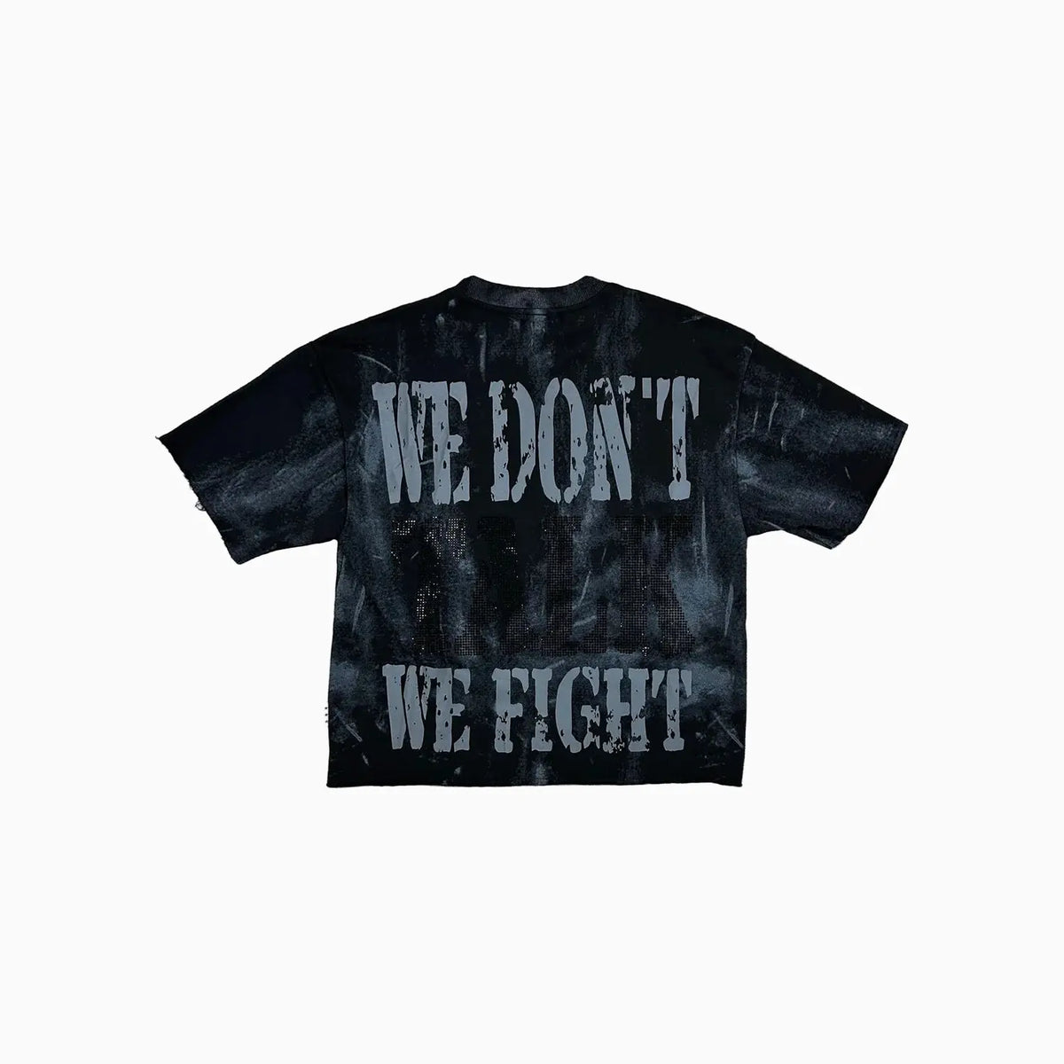 Men's Fight Club F Terry Cropped T-Shirt