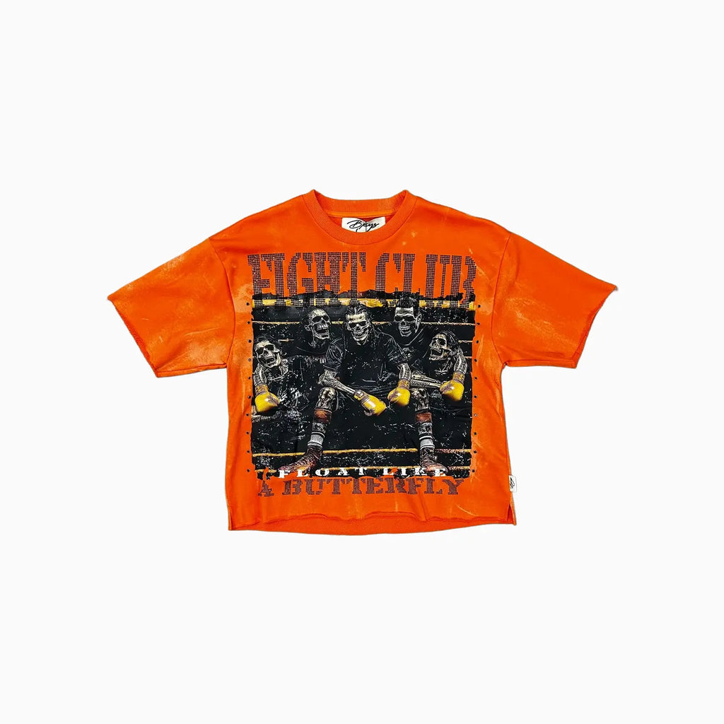 Men's Fight Club F Terry Cropped T-Shirt
