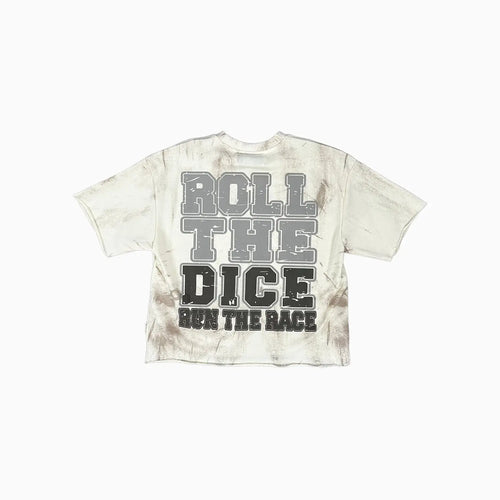 Playera con gráfico recortado Hell Run F Terry para hombre