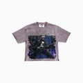 Men's Rock My World F Terry Cropped T-Shirt
