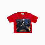 Men's Rock My World F Terry Cropped T-Shirt