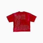 Men's Rock My World F Terry Cropped T-Shirt