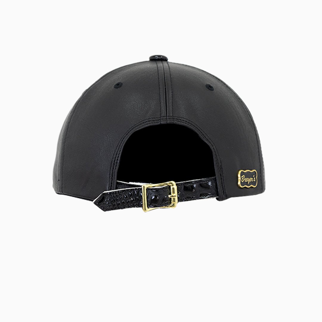 Breyer's Buck 50 Black Edition Leather Watch Hat