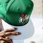 Breyer's Buck 50 Boston Celtics Hat With Leather Visor