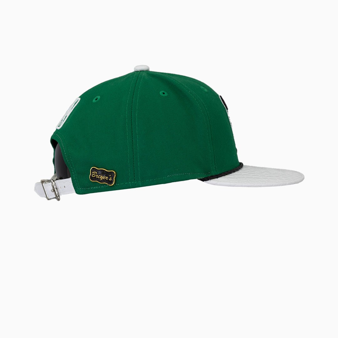 Breyer's Buck 50 Boston Celtics Hat With Leather Visor