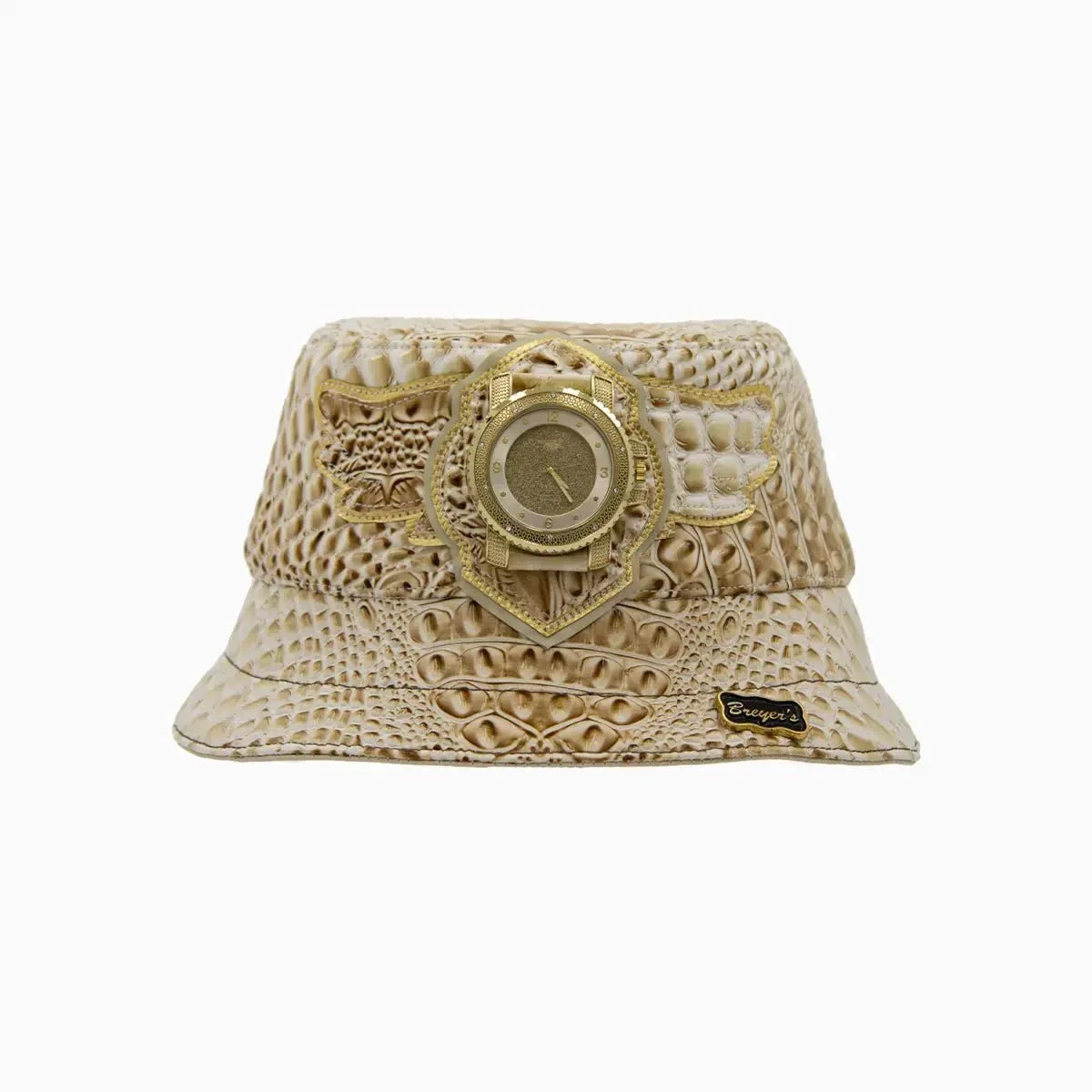 Breyer's Buck 50 Bucket Leather Watch Hat