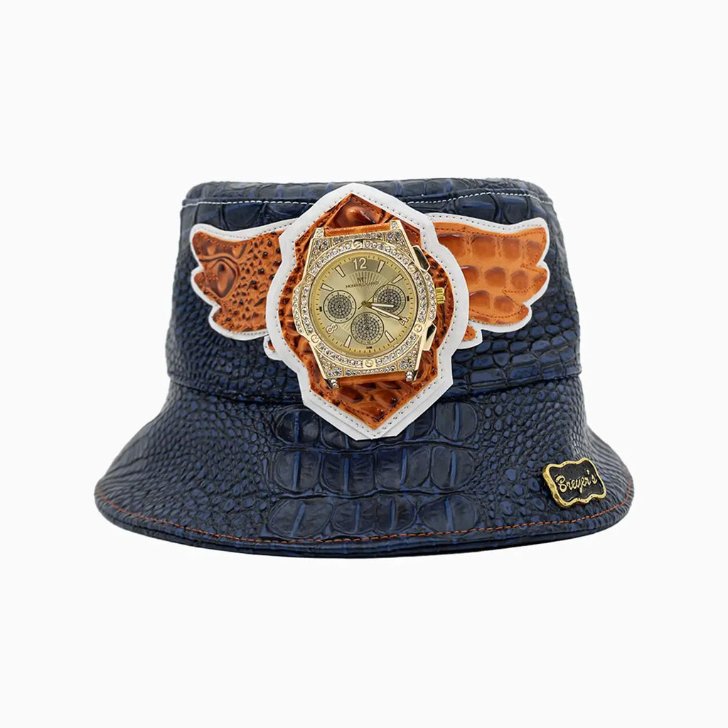 Casquette en cuir Breyer's Buck 50 Bucket