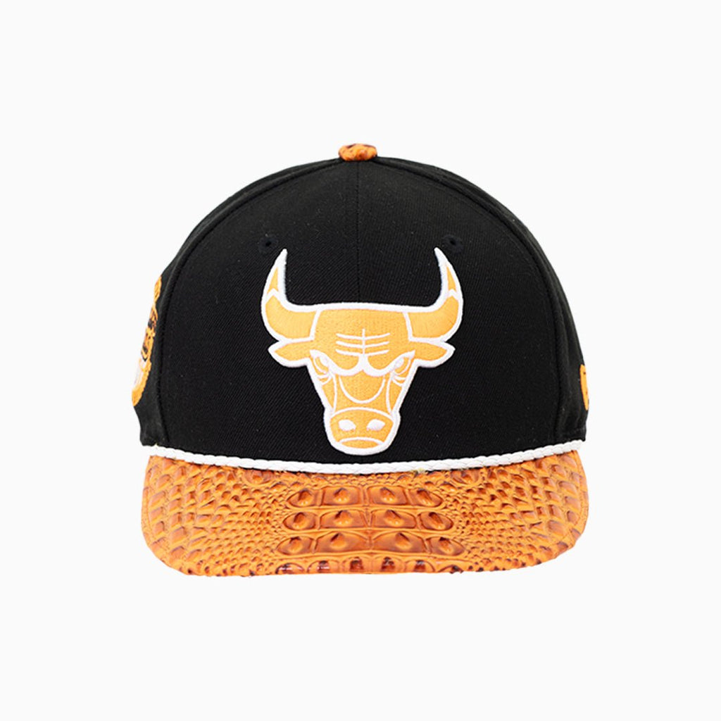 Casquette Chicago Bulls Breyer's Buck 50 avec visière en cuir