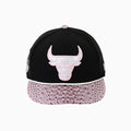 Breyer's Buck 50 Chicago Bulls Hat With Leather Visor