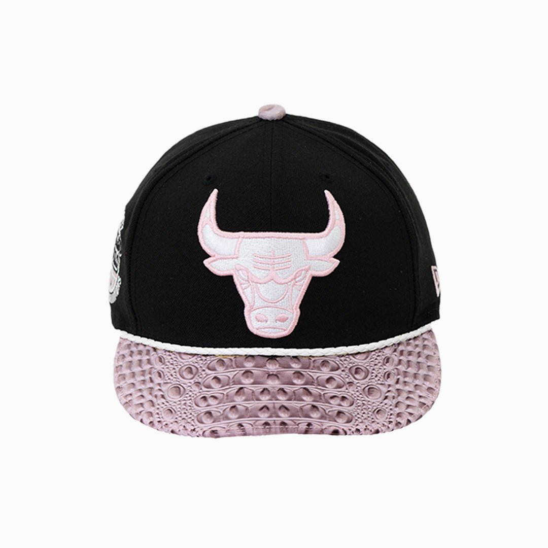 Breyer's Buck 50 Chicago Bulls Hat With Leather Visor