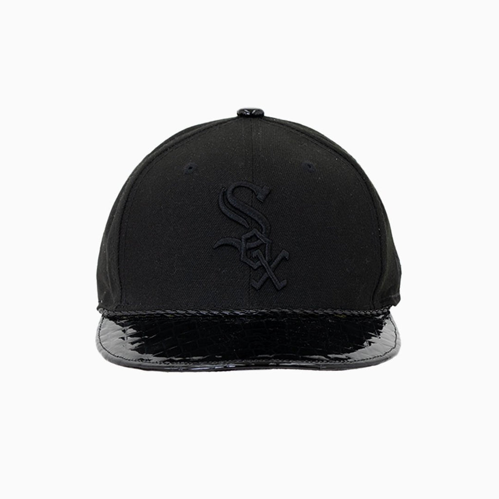 Casquette Breyer's Buck 50 Chicago White Sox avec visière en cuir